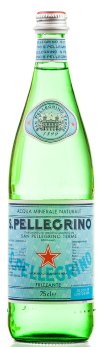 San Pellegrino Mineralwasser Sprudel 16x0,75
