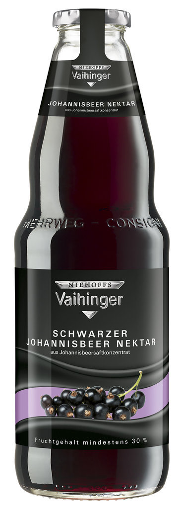 Niehoffs Vaihinger Schwarzer Johannisbeernektar 6x1,0