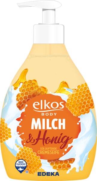 EDEKA Elkos Flüssigseife Milch & Honig
